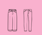 Kalhoty a džíny